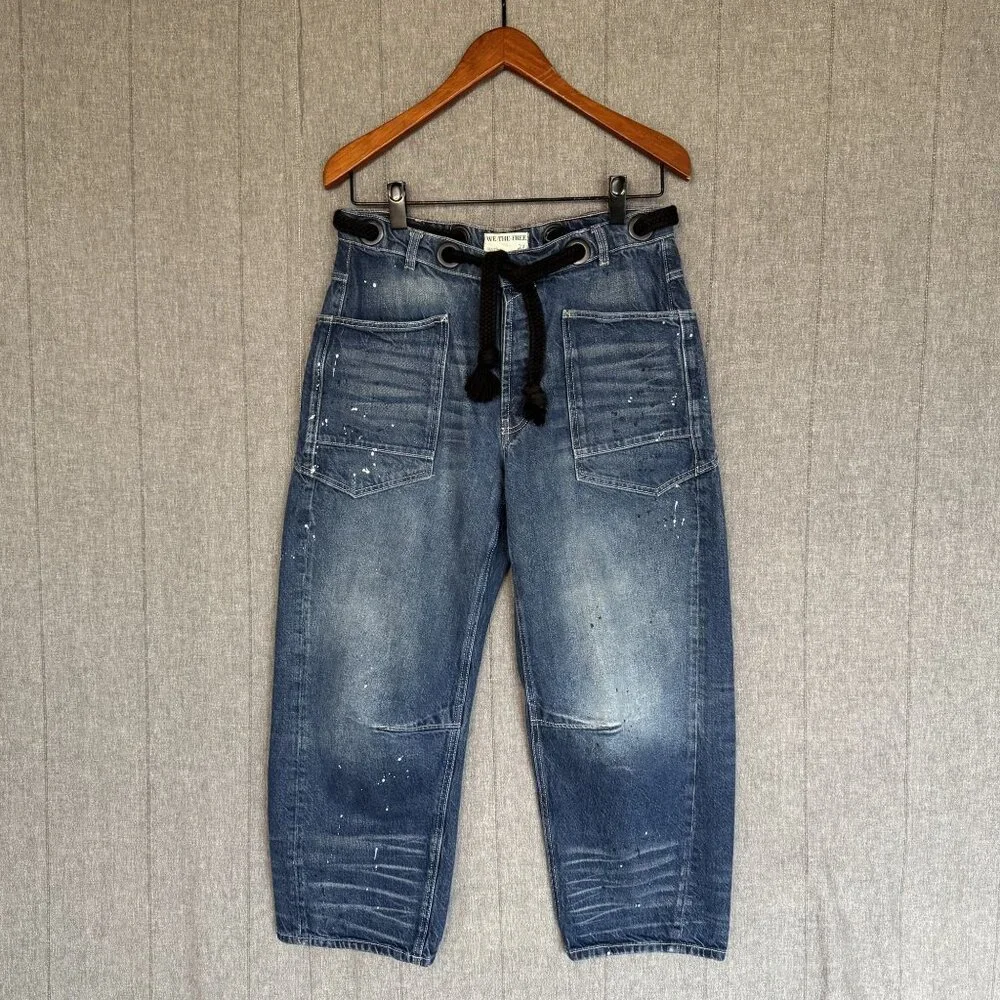 We The Free Blue Ankle & Cropped Jeans - Picture 2 of 16